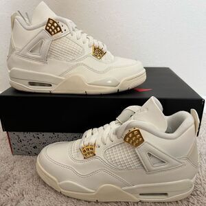 Nike Air Jordan 4 Metallic Gold AJ4 Metallic Gold